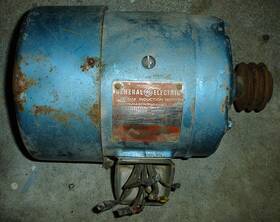 5k184bg1664 General Electric Ge Triclad Induction Motor For Clipper Masonry Saw 208-220/440v 3hp