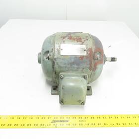 5k204e32 General Electric 1hp Motor 208-220/440v 3ph 1730rpm 204 Frame