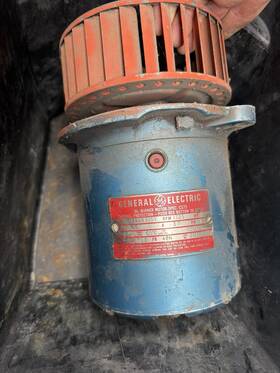 5k39cg105y General Electric Cs75 Oil Burner Motor 120v Ac 60hz 1/7 Hp 1725 Rpm