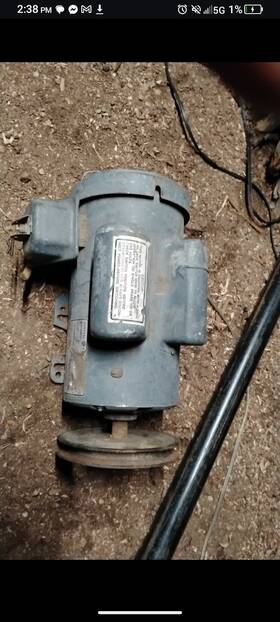 5kc49qg6050x General Electric 2 Hp Air Compressor Motor 115/230v 1725 Rpm