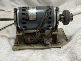 5khm49ng30 General Electric Ge. A-c. Motor Model Hp 1/12 Volt 115 Amp 1.50/1.90 Rpm 3450/2850