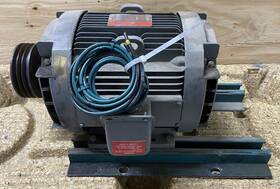 5kl215al7f2 General Electric / Dover 20hp 200v 3ph Ac Elevator Motor 3510rpm 215t