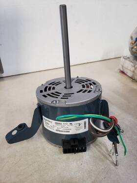 00-100512-02 Genteq 10051202 Electric Hvac Motor 277v 7126-2695 1/2 Inch Shaft 1/4hp / 1075rpm