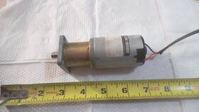 409a6186-3 Globe Motors Gear Motor Rated At 24vdc 36 1 Ratio 102 Oz-in Torque