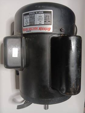 G2533 Grizzly New - Heavy-duty Motor 1 Hp Single-phase 3425 Rpm 115/230 Volt