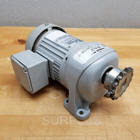 G3l18n050-utb010wax Gtr 100w Ratio 50 1 415v 50hz 0.32a 1420rpm - Used