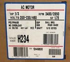 3450 H234 Century Motor Hp Rpm Ph Fr Odp Rigid Base