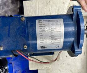 Md0503f Hallmark Industries Md0502f Dc Motor 1/3 Hp 1750 Rpm 13.5 Amps Nema 56c