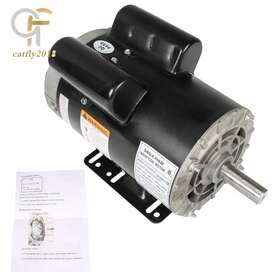1029428 Handdo Compressor Duty Electric Motor 5 Hp 230v 1 Phase 3450 Rpm 56 Frame 7/8 Inch Shaft
