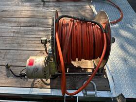 574009 Hannay Power Hydraulic Hose Reel For Jaws Of Life Rescue Tools With 35ft