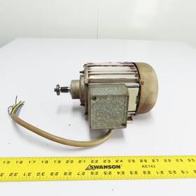 G7z42 Hanning Elektro-werke Electric Motor 220v 60hz 0.18kw 305rpm 3ph