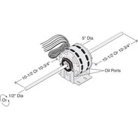 251954 Hd Supply Facilities Maintenance Warehouse Mw289 Replacement 5 Single-shaft Blower Motor 115v Sku