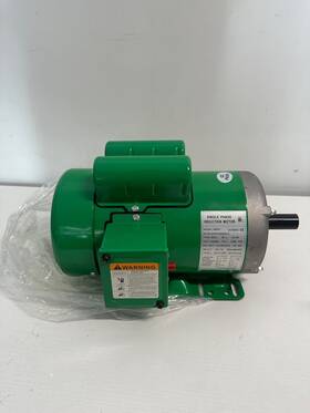 108076-h Hi-toptools Electric Motor Farm Duty Single Phase 1725 Rpm 145t Frame 7/8 Inch Shaft 60hz