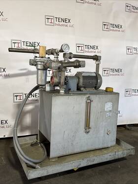 Mbx1500-3611av Hitachi Procon Lubr Pump And Tank With Tfo Induction Motor 3ph 480v