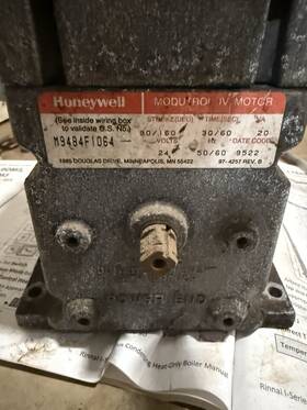 M9484f1064 Honeywell Modutrol Iv