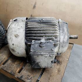 000-91052-31 Howell Electric 5hp 1150 Rpm 254u Frame Motor. 3ph 460v - Used