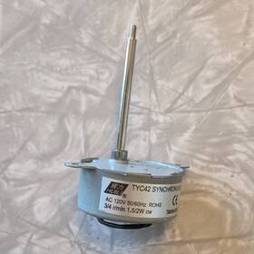 T2m20506-0370-e-16 Huili Tyc42 Synchronous Motor Ac 120v 50/60hz 1.5/2w 3/4 R/min 3mm Shaft