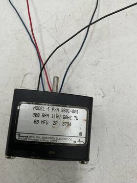 2601-001 Hurst Model T 2601 001 Motor 300rpm 115v