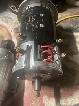 8504042 Hyster 2068328 Dc Traction Motor Type 75ad 24-36vdc