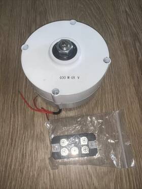 Hyuduos0wgiuetkz-14 Hyuduo 400w Three-phase Alternator Rare Earth Ndfeb Permanent Magnet Electric Motor