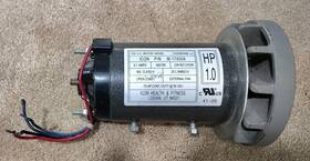 M-174504 Icon Health & Fitness .75hp 95v 9.1a Permanent Magnet Dc Treadmill Motor With Flywheel P/n