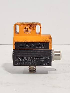 Ac2317 Ifm A/b-node T6 2si/2d0 T M12 24vdc