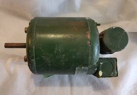 17-18-066a Ilg Electric 1/5 Hp Motor 115v Or 230v Tested And Works 1725 Rpm Continuous Duty Usa