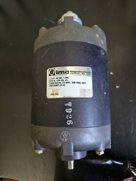 Fbc3830t-19-10 Imc Magnetics Corp. Electric Motor 115v 60hz 1ph