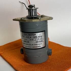 2308d-54 Indiana General 24v Dc Motor 2.2a 2250 Rpm Continuous Duty Industrial