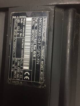 30-750-00364 Indramat Bp-120 Motor X-axis Bp-120/140 Part #