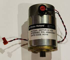 063643-004 Intermec Globe Motors 537a323 Industrial 24 Vdc Motor For F