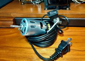 614d Intex High-speed Brushed 110ac Motor From Air Mattress Pump Switch 6ft Cord And Plug
