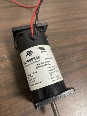 Mtpm-p04-1l17 Iron Horse Dc Motor