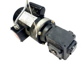 Mtr-p75-1ab18 Ironhorse Motor 3/4hp With Wg-175-020-d Worm Gearbox 20 1