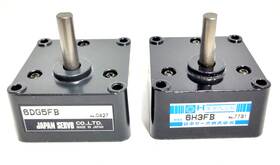 6dg5f Japan Servo Co. 6h3fb Lot Of 2 Motor B Brush Motors 7731