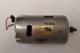 505025000a20 Johnson Df315xlg Electric Motor Dc-781 2 Lsg 120v Dc Shaft 5 Mm