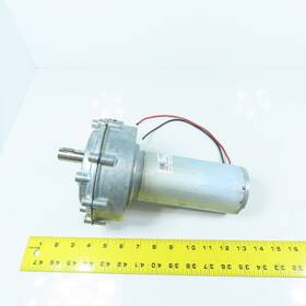 K01244a100 Klauber 1/4hp Rv Camper Side Out Motor 12vdc 72rpm 3/4 Inch Shaft Tested