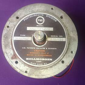 00-00217-061 Kollmorgen Pmi Tachometer Generator Servo Motor Tested Output