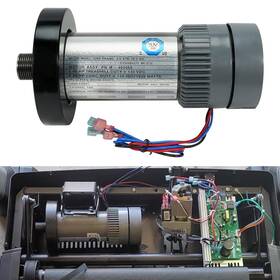 B0dkt7hwd7 Kozlira Treadmill Dc Drive Motor With Flywheel 2.80 Hp 130 Vdc 1939 Watts Compatible