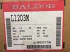 115-208-230 L1203m Baldor Nos Single Phase Ac Motor Hp Vac