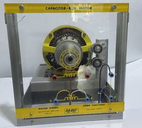 8253 Lab Volt Vol Capacitor Run Motor Ems