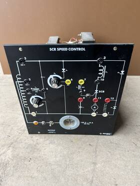 9011-00 Lab-volt Scr Speed Control Teaching Training Trainer