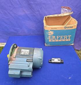 Lme80l4 Lafert 230v 1.hp 1800 Rpm Electric Motor Made In Italy