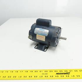 A4c17dh116a Leeson 102027 102027.00 1ph 1/2hp Ac Electric Motor 1725rpm 115/208-230v