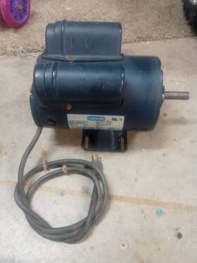 102892.00 Leeson 1 Hp Motor 110/230 V Ph-1 Fr S56 Rpm 3450