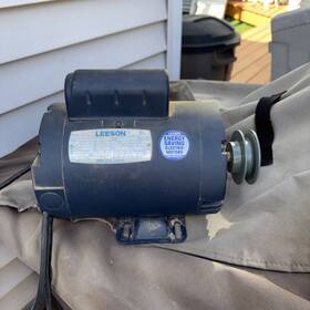 110160.00 Leeson 110180.00 Model M6c34db6h General Purpose Motor 1hp 3450 Rpm 115/230 Cat