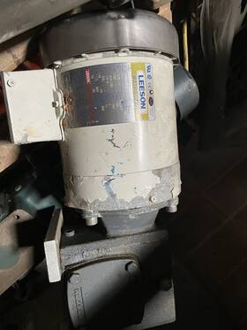 C6t17wk1j Leeson 112429 112429.00 Electric Motor 1/2 Hp 1800 Rpm 3ph 208-230/460 V 56c