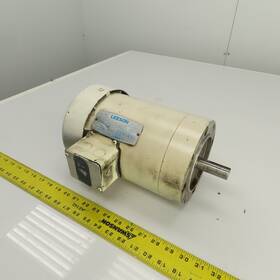 C145t17fc1e Leeson 120037.00 1.5hp Ac Electric Motor 1740rpm 230/460v 3ph F145tc Frame