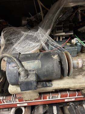 C145t11fb2c Leeson 120087.00 Ac Motor 1hp 208-230/460 V 1200 Rpm Used