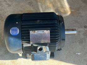 N213t17fb40 Leeson 150-157 Electric Motor 7.5 Hp 3 Ph 208/230/460 V Cat No Model